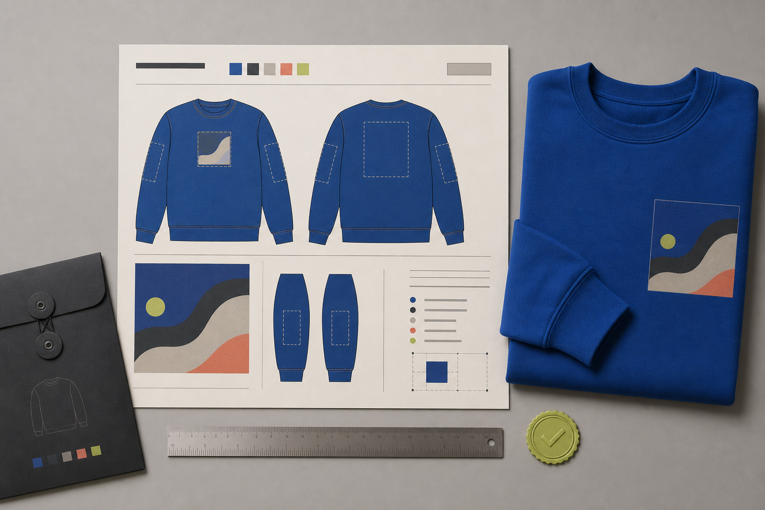 PromoPlus production handoff workflow for approved promotional product artwork